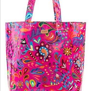 Consuela pink swirly medium bag , barely used